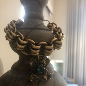 Super COOL Tory Burch Gold Bracelet with Charm